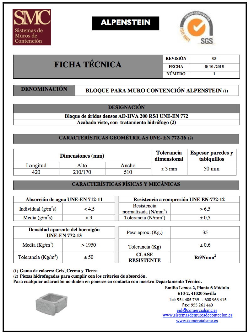 Ficha Técnica Alpenstein